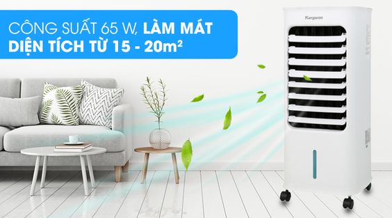 Quạt điều hòa Kangaroo KG50F61 làm mát nhanh, rộng